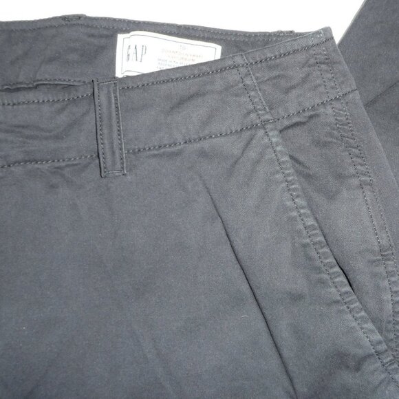 2 x GAP Mid Rise Downtown Khakis - Black - Picture 3 of 13